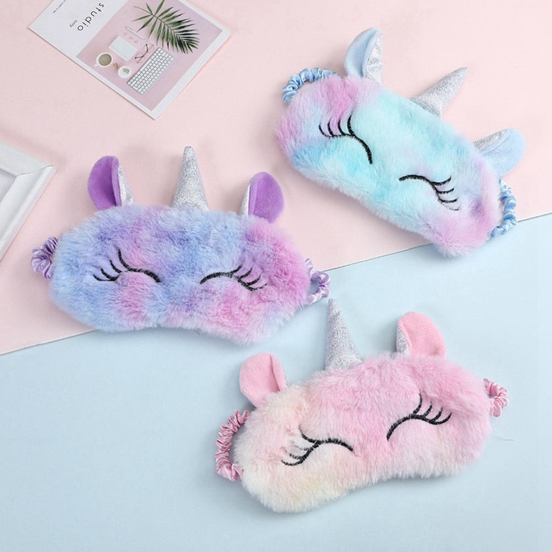 Cute Unicorn Soft Sleeping Eye Mask | eyeshade eye mask 