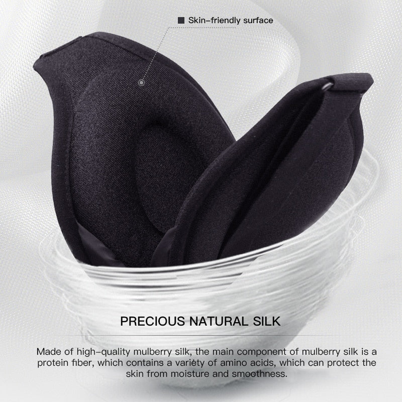 3D Memory Foam Silk Sleep Mask