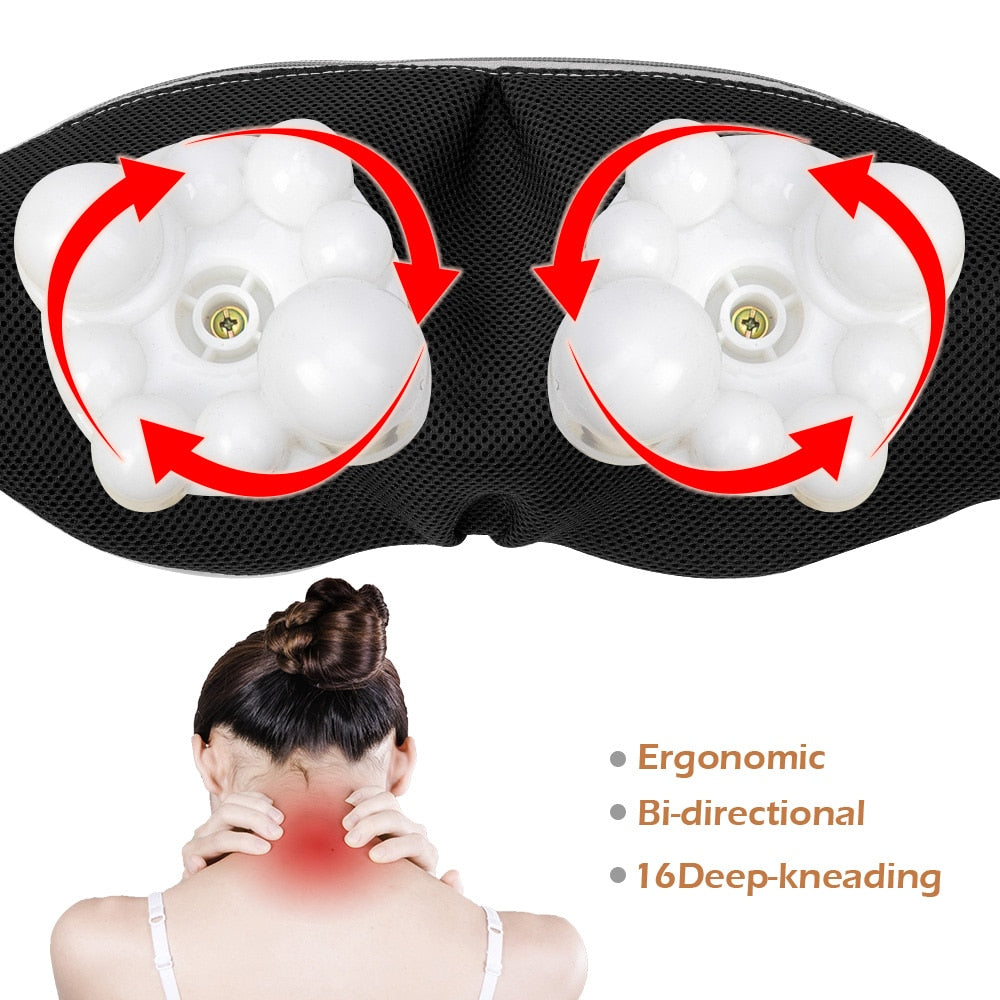 JianYouCare electrical neck shoulder body massager Heated