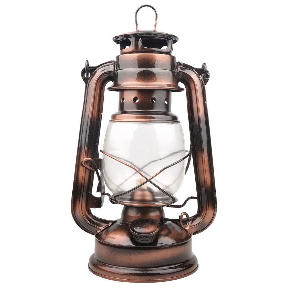 Iron Antique Bronze Oil lanterns Lamp 